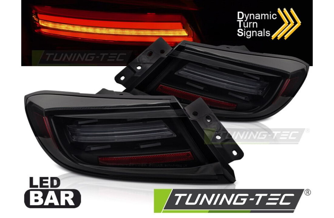 Achterlichten LED BAR Zwart Smoke Sequentiële geschikt voor TOYOTA GR86 21-