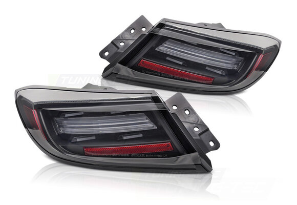 Achterlichten LED BAR Zwart Dynamisch geschikt voor TOYOTA GR86 (2021-)