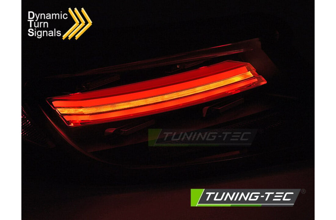 Achterlichten LED BAR Zwart Dynamisch geschikt voor TOYOTA GR86 (2021-)