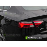 Achterlichten LED BAR Rood Wit Sequentieel geschikt voor Audi A5 (11-16)