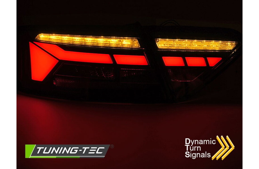 Achterlichten LED BAR Rood Wit Sequentieel geschikt voor Audi A5 (11-16)
