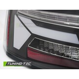 Achterlichten LED BAR Zwart Dynamisch geschikt voor Audi A5 11-16