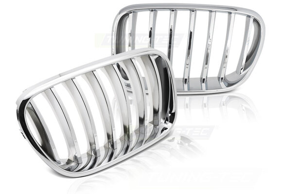 grille geschikt voor BMW X3 F25 2010-07/2014 chroom