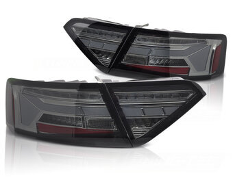 Achterlichten LED BAR Dynamisch Knipperlicht Rook geschikt voor Audi A5 (11-16)