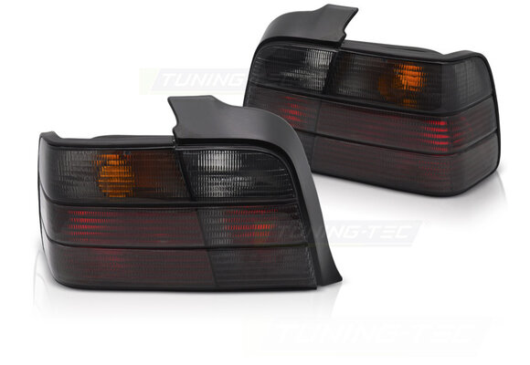 Achterlichten geschikt voor BMW E36 Sedan 12/1990-08/1999 - smoke