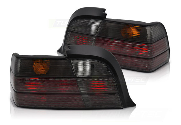 Achterlichten geschikt voor BMW E36 Coupe/Cabrio (12/1990 - 08/1999) smoke