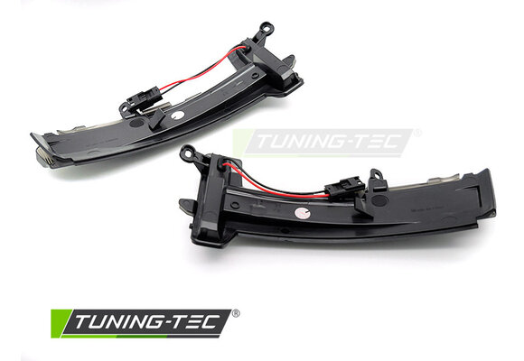 Knipperlichten spiegel geschikt voor Volvo XC60 2014-2017 facelift - LED - smoke