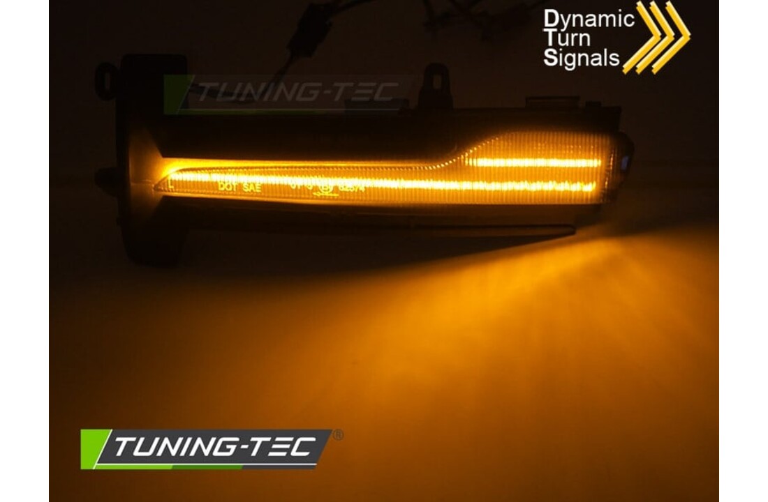 Knipperlichten spiegel geschikt voor Volvo XC60 2014-2017 facelift - LED - smoke