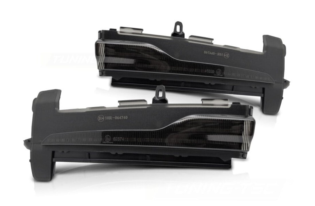 Knipperlichten spiegel geschikt voor Volvo XC60 2014-2017 facelift - LED - smoke