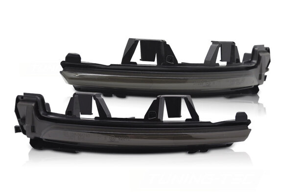 Knipperlichten spiegel geschikt voor Volvo S90 V90 V60 XC40 - LED - smoke