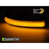 Knipperlichten spiegel geschikt voor Volvo S90 V90 V60 XC40 - LED - smoke