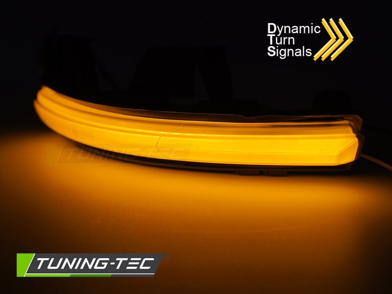 Knipperlichten spiegel geschikt voor Volvo S90 V90 V60 XC40 - LED - smoke