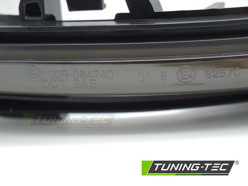 Knipperlichten spiegel geschikt voor Volvo S90 V90 V60 XC40 - LED - smoke