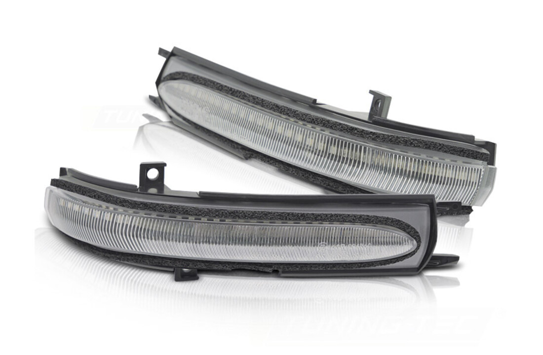 Knipperlichten spiegel geschikt voor Honda Civic 2004-2006 / Accord 2002-2008 - LED - wit