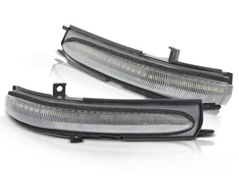 Knipperlichten spiegel geschikt voor Honda Civic 2004-2006 / Accord 2002-2008 - LED - wit
