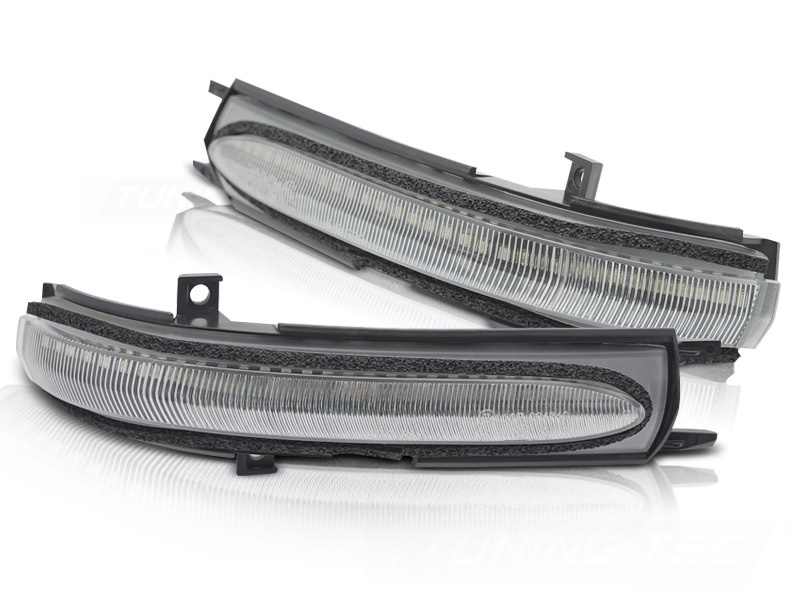 Knipperlichten spiegel geschikt voor Honda Civic 2004-2006 / Accord 2002-2008 - LED - wit