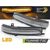 Knipperlichten spiegel geschikt voor Honda Civic 2004-2006 / Accord 2002-2008 - LED - wit