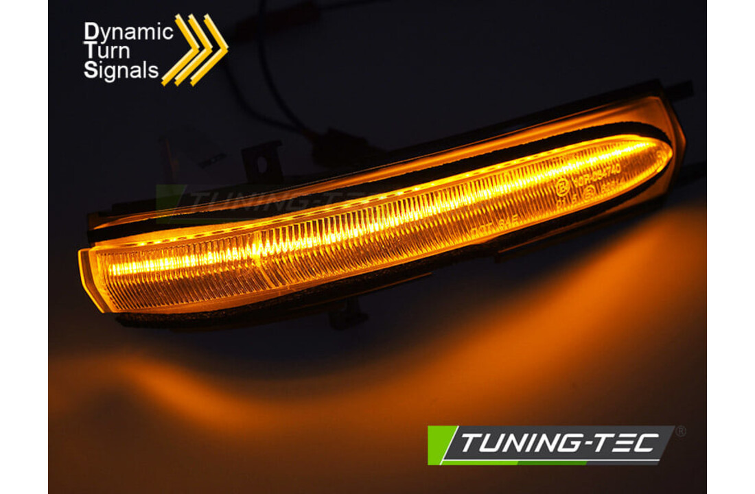 Knipperlichten spiegel geschikt voor Honda Civic 2004-2006 / Accord 2002-2008 - LED - wit