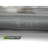 Koplamp links - geschikt voor Skoda Fabia 2000-2007 - TYC - zwart