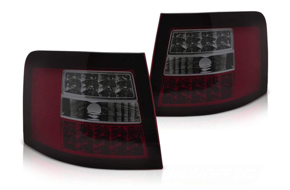 Achterlichten geschikt voor AUDI A6 05/1997 - 05/2004 Station - LED smoke