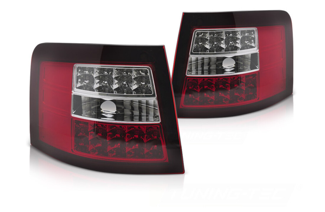 Achterlichten geschikt voor voor AUDI A6 Station 05/1997 - 05/2004 LED rood wit