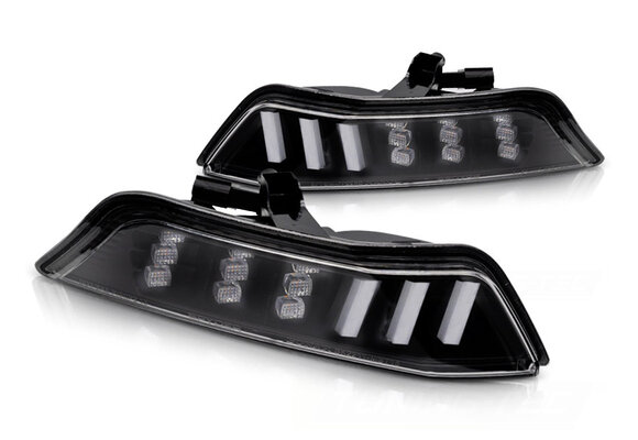 Koplampen geschikt voor FORD MUSTANG 2015-2017 LED zwart