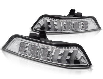 Koplampen geschikt voor FORD MUSTANG 2015-2017 LED chrome