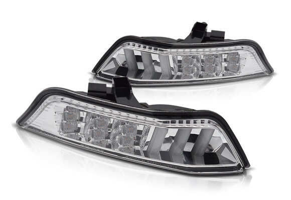Koplampen geschikt voor FORD MUSTANG 2015-2017 LED chrome