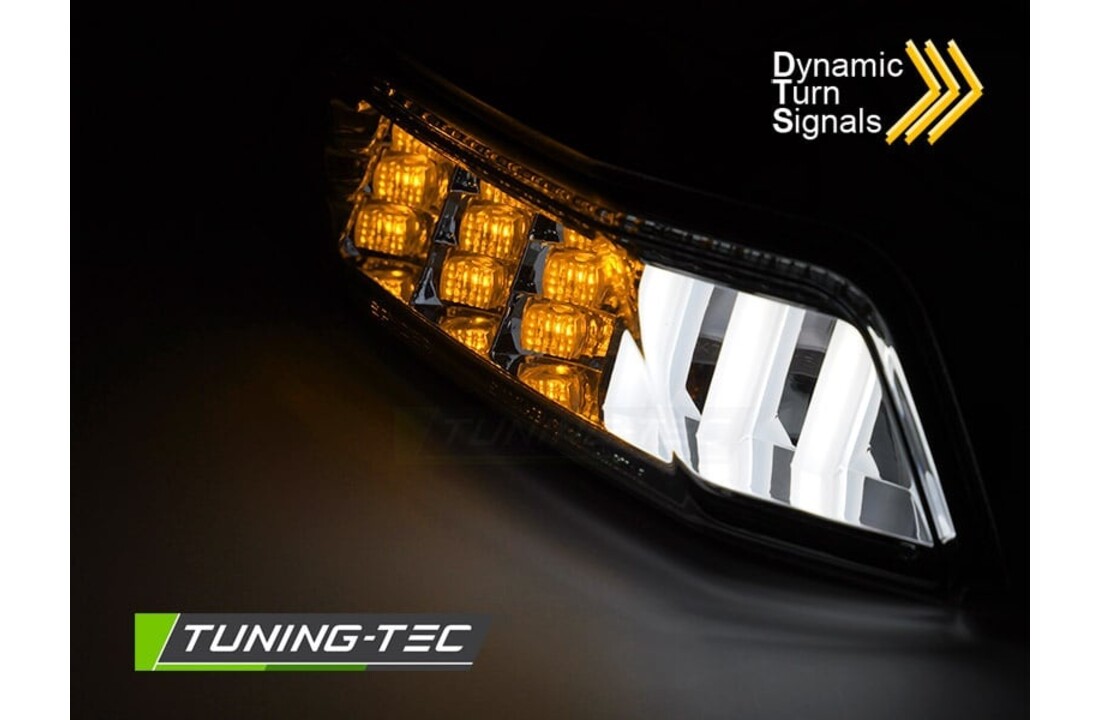 Koplampen geschikt voor FORD MUSTANG 2015-2017 LED chrome