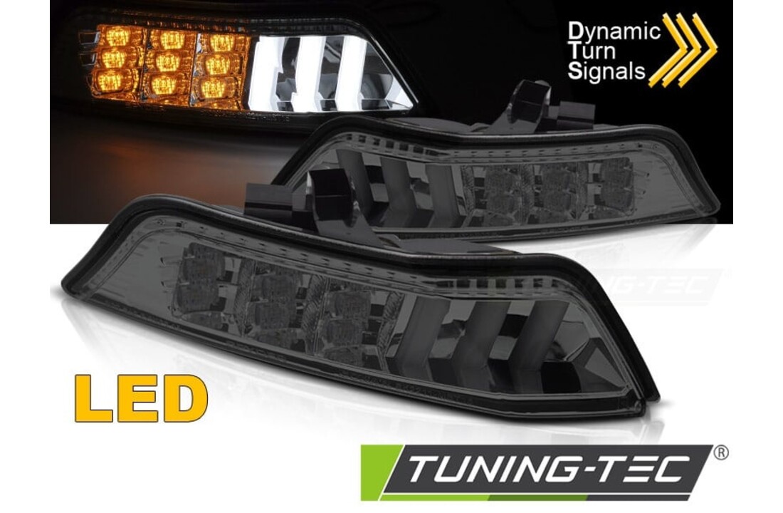 Koplampen geschikt voor FORD MUSTANG 2015-2017 LED smoke