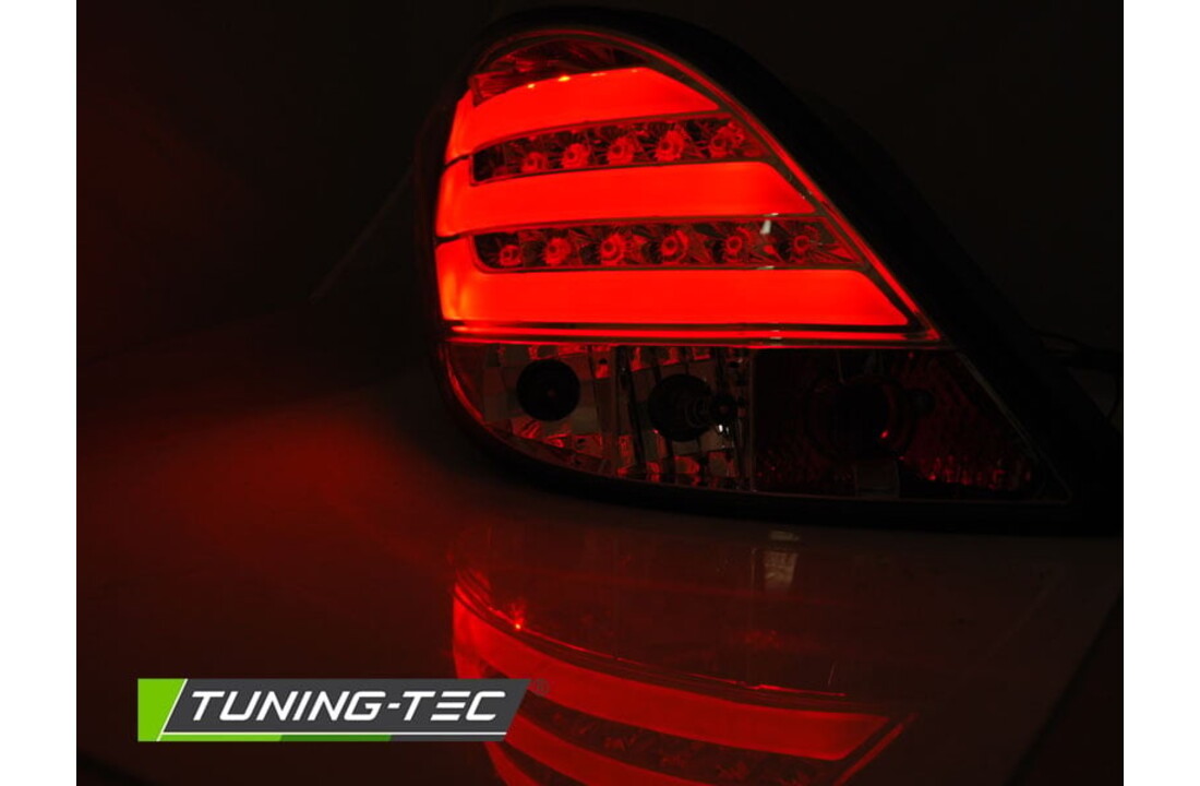 Achterlichten geschikt voor PEUGEOT 207 3D/5D (05/2006-06/2009) – Hatchback LED rood smoke