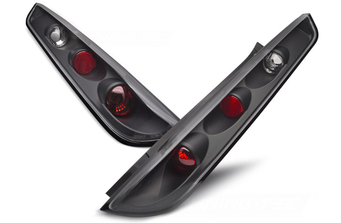 Achterlichten geschikt voor Ford Focus MK2 (2004-2008) hatchback zwart