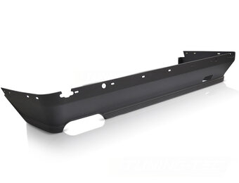 Achterbumper geschikt voor BMW E30 1982-1990 sedan, coupe, cabrio - sport stijl