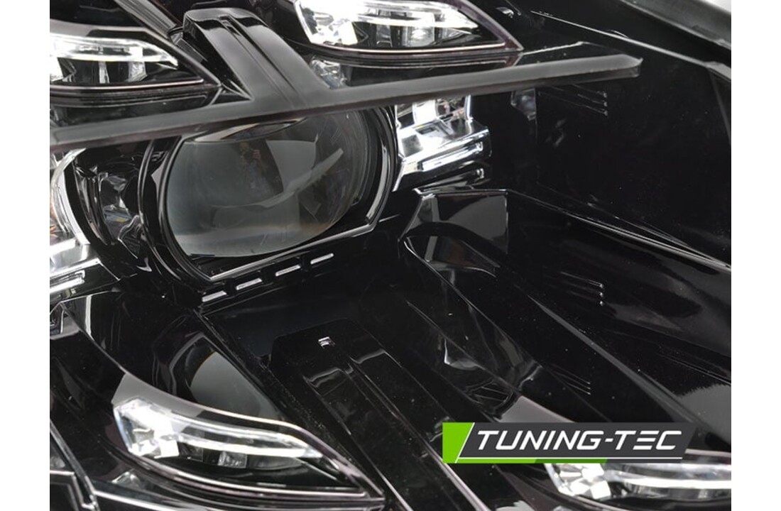 Koplampen LED geschikt voor Porsche Cayenne 2010-2015 - DRL - zwart