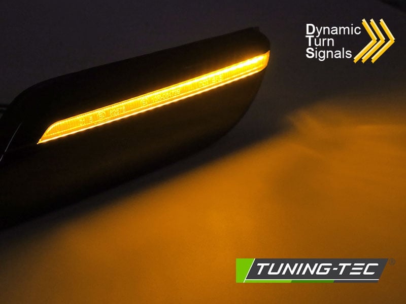 Zijkant knipperlichten - Mini Cooper F55 F56 F57 21 hatchback/coupe - LED - smoke