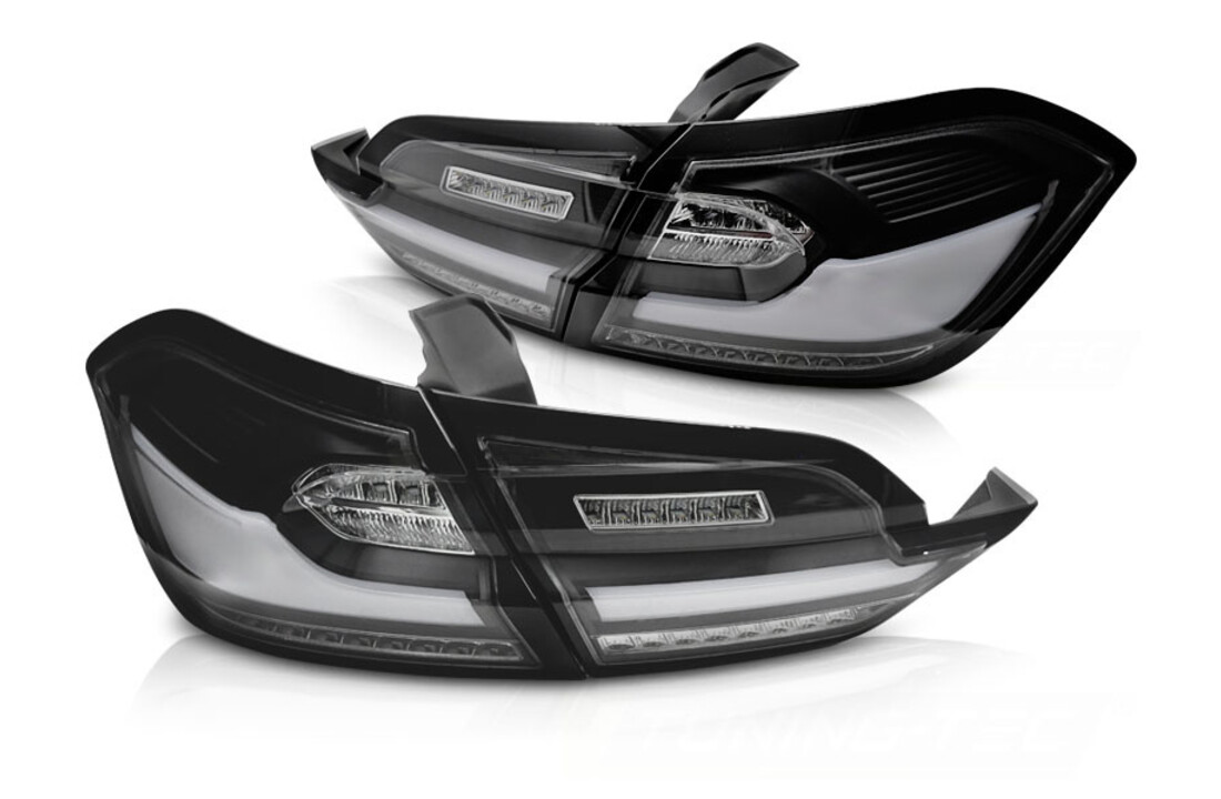 Achterlichten geschikt voor FORD FIESTA MK8 Hatchback 2017-2021 – DTS zwart