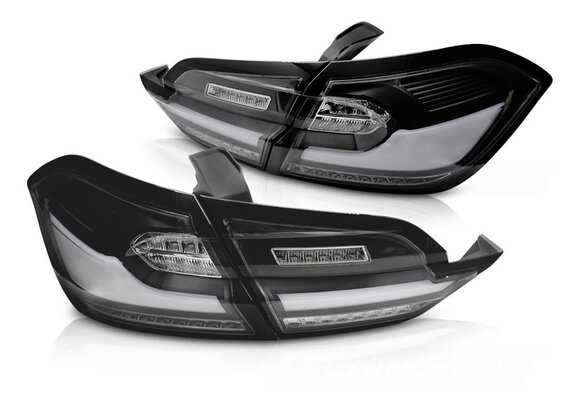 Achterlichten geschikt voor FORD FIESTA MK8 Hatchback 2017-2021 – DTS zwart