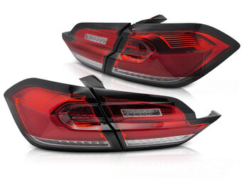 Achterlichten geschikt voor FORD FIESTA MK8 (2017-2021) – Hatchback - LED rood wit