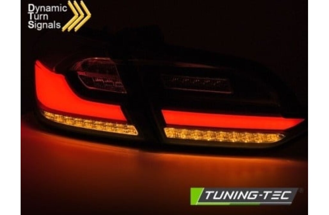 Achterlichten geschikt voor FORD FIESTA MK8 2017-2021 hatchback rood smoke