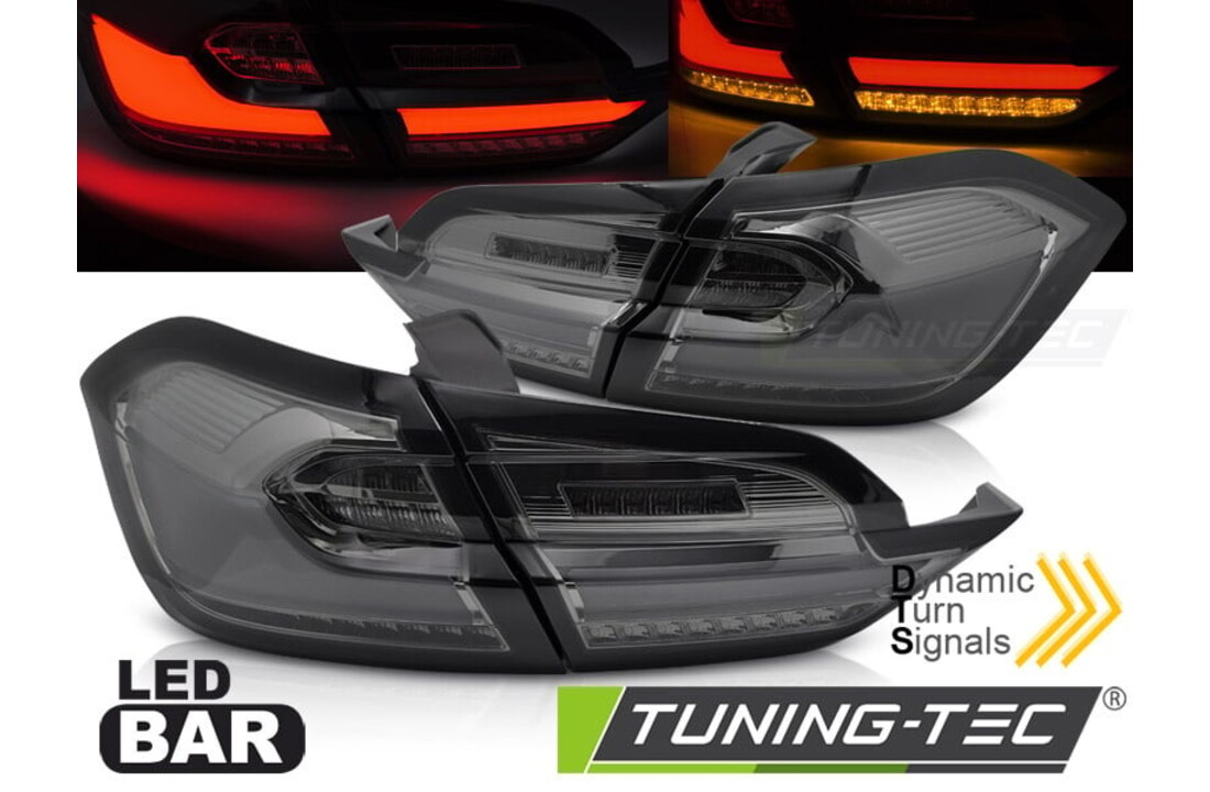 Achterlichten geschikt voor FORD FIESTA MK8 2017-2021 – Hatchback - LED smoke