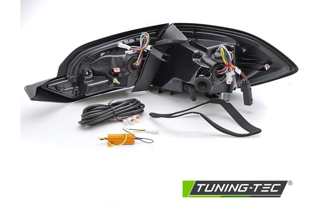 Achterlichten geschikt voor FORD FIESTA MK8 2017-2021 – Hatchback - LED smoke