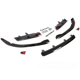 Voorspoiler geschikt voor BMW G22 G23 vanaf 2020 - performance - glanzend zwart