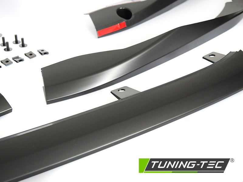 Voorspoiler geschikt voor BMW G22 G23 vanaf 2020 - performance - mat zwart