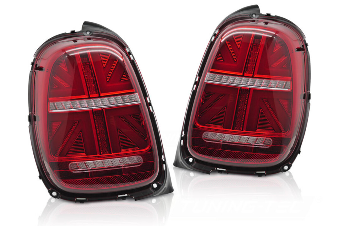 Achterlichten MINI COOPER F55 F56 F57 2014-2017 - 6-polig - LED - rood wit