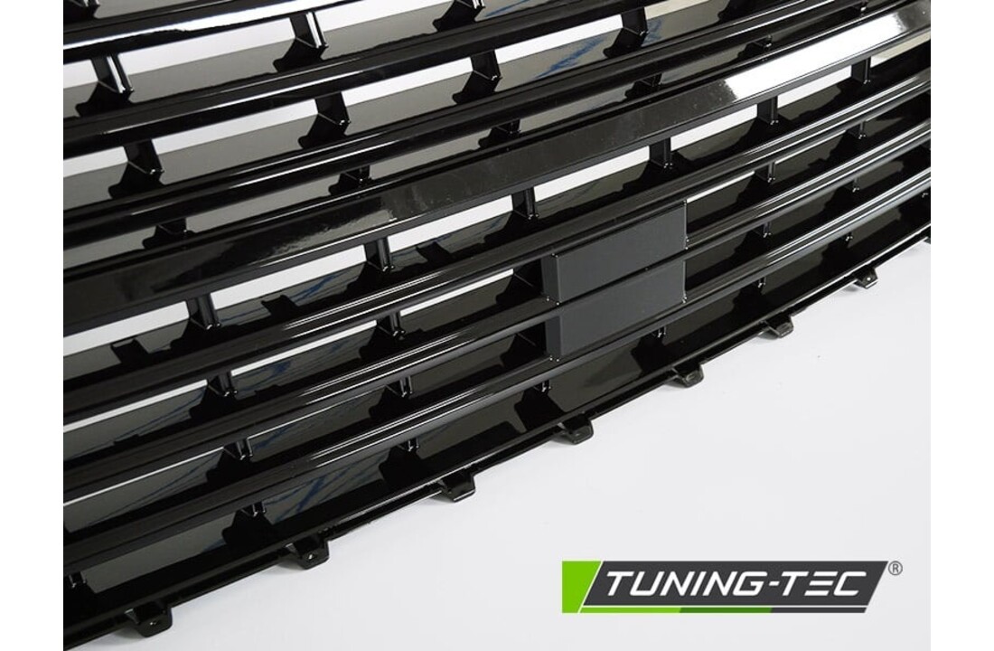 Grille geschikt voor VW T6.1 vanaf 2020 glanzend zwart