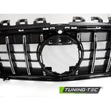 Grille geschikt voor MERCEDES CLA W118 19- sport stijl - chroom zwart