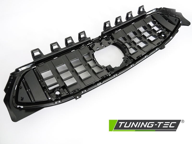 Grille geschikt voor MERCEDES CLA W118 19- sport stijl - chroom zwart