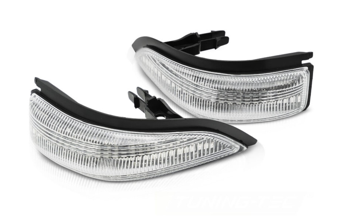 Spiegelknipperlichten geschikt voor TOYOTA YARIS III 2011-2019 - LED wit