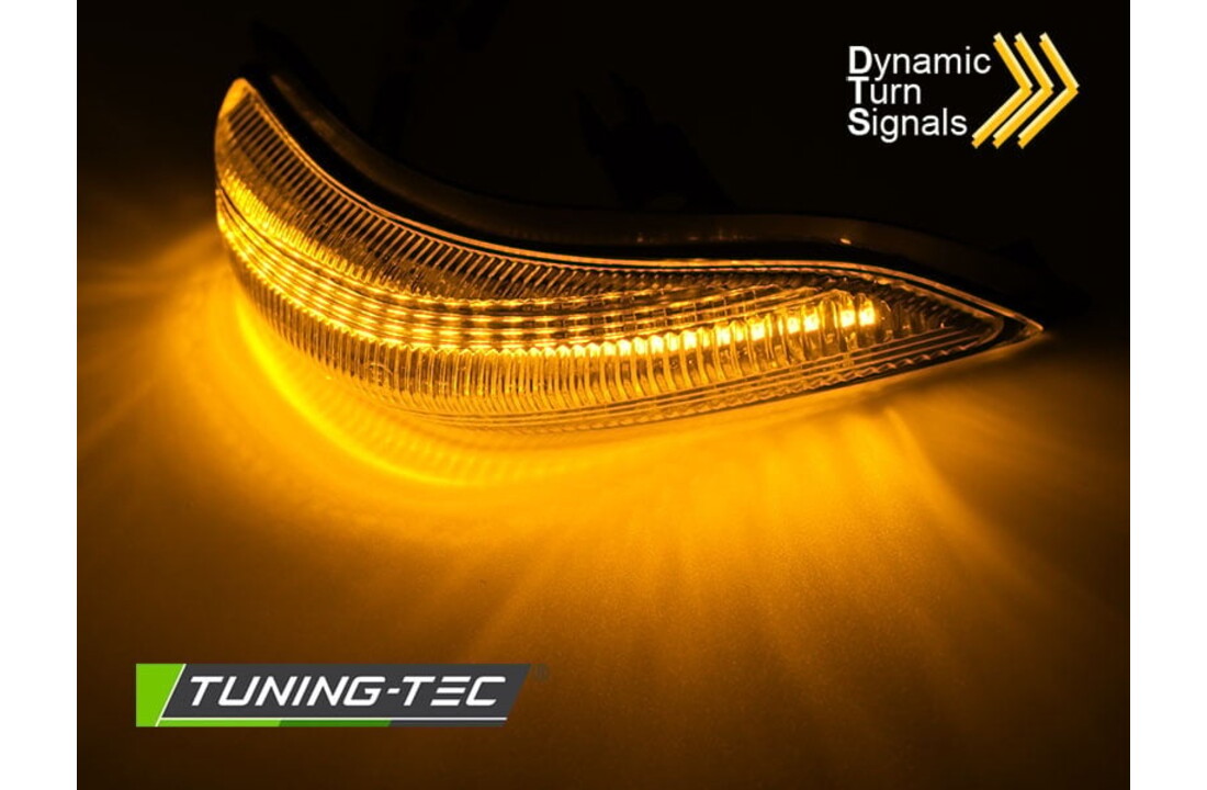 Spiegelknipperlichten geschikt voor TOYOTA YARIS III 2011-2019 - LED smoke