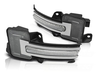 Spiegelknipperlichten geschikt voor HONDA CIVIC X 2016-2021 - LED wit